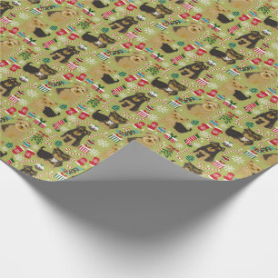 Yorkie  Christmas wrapping paper