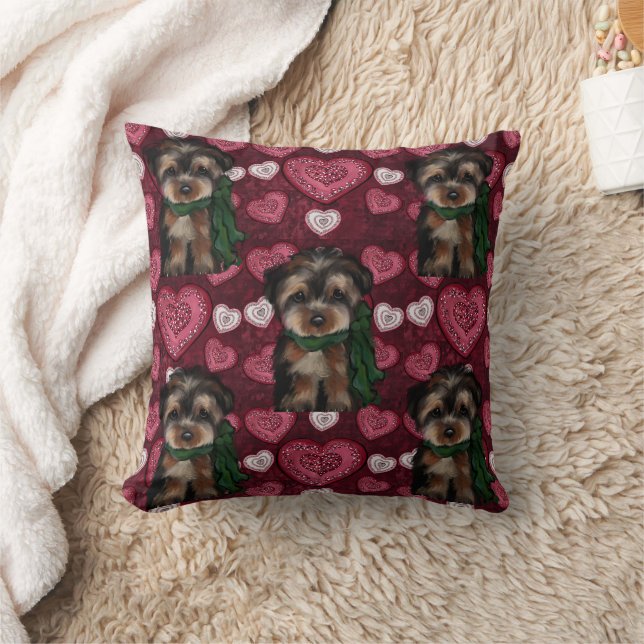 YORKIE       CUSHION (Blanket)