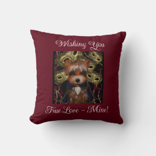 Yorkie cushion