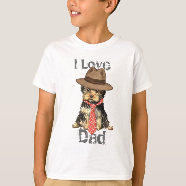 Yorkie Dad T-Shirt (Front)