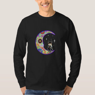 Yorkie Dia De Los Muertos Skeleton Sugar Skull T-Shirt