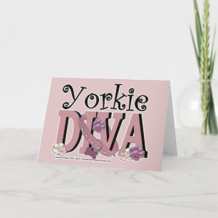 Yorkie DIVA Card