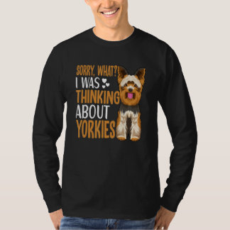 Yorkie Dog Apparel For Yorkshire Terrier Owner T-Shirt