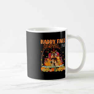 Yorkie Dog Autumn Fall Pumpkin Truck Mappe Thanksg Coffee Mug