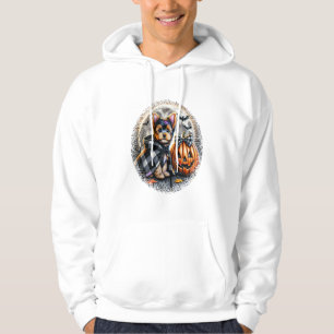 Yorkie Dog Halloween Hoodie