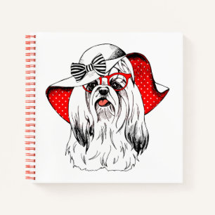 Yorkie Fashion Shoot Notebook