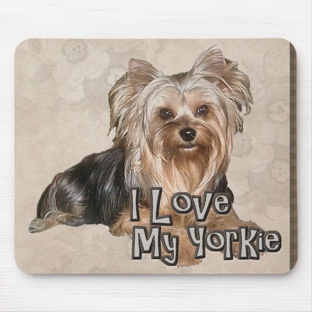 Yorkie High Quality Mouse Pad (Front)