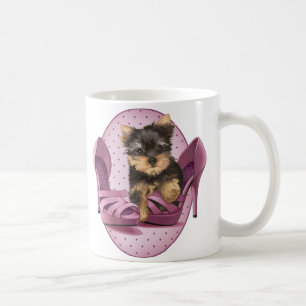 Yorkie in Shoe Coffee Mug