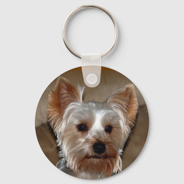 Yorkie Key Ring (Front)