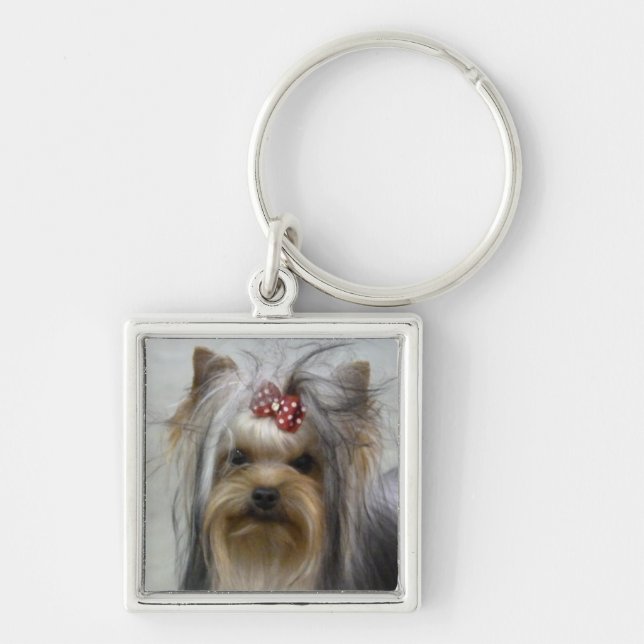 Yorkie Keychain (Front)
