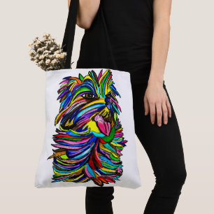 Yorkie Love Tote Bag 