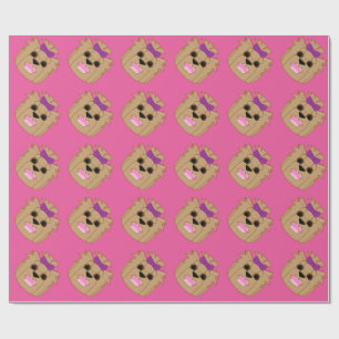 Yorkie Love Wrapping Paper
