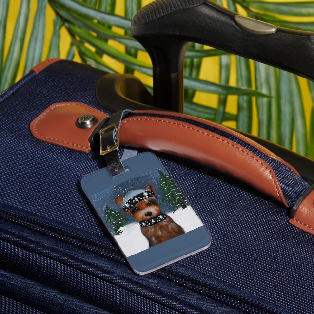 Yorkie     luggage tag (Front Insitu 1)