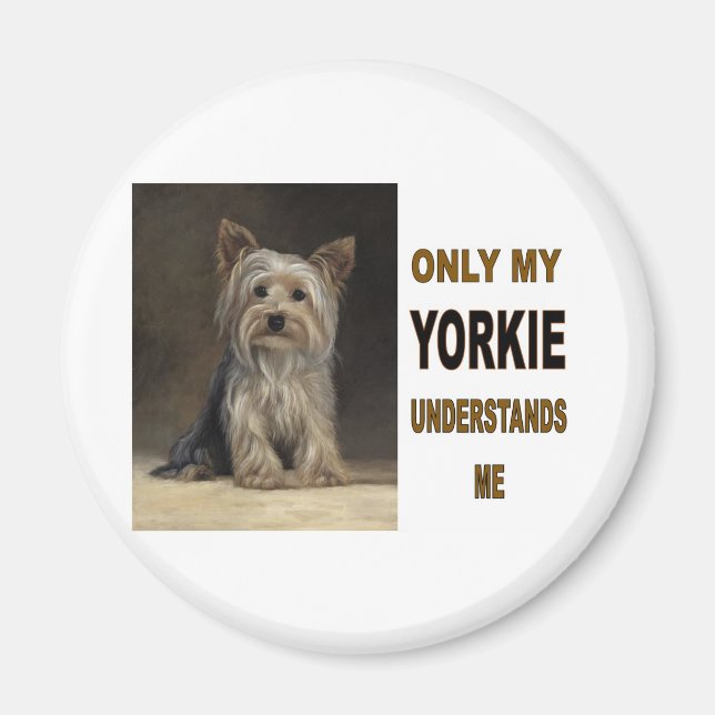 YORKIE MAGNET (Front)