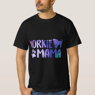 Yorkie Mama Yorkshire Maltese Terrier Dog Mum Tees