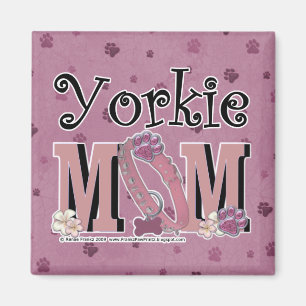 Yorkie MOM Magnet