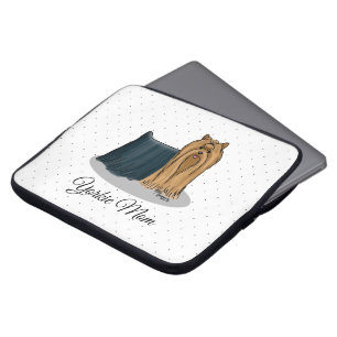 Yorkie Mom (Yorkshire Terrier Mom) Cute Laptop Sleeve
