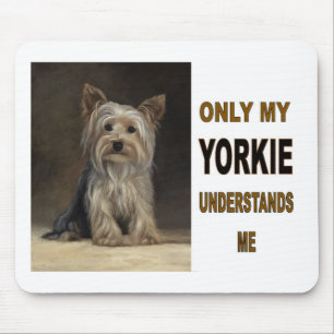 YORKIE MOUSE PAD