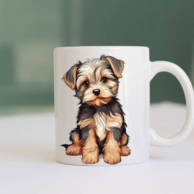 yorkie mug (Creator Uploaded)