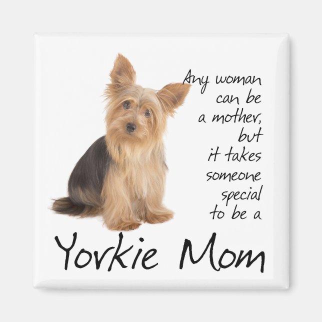 Yorkie Mum Magnet (Front)