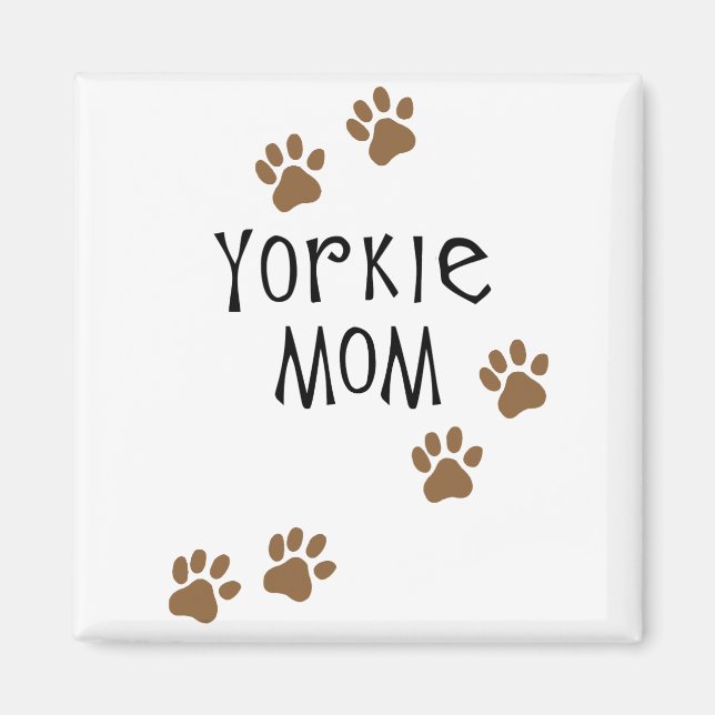 Yorkie Mum Magnet (Front)