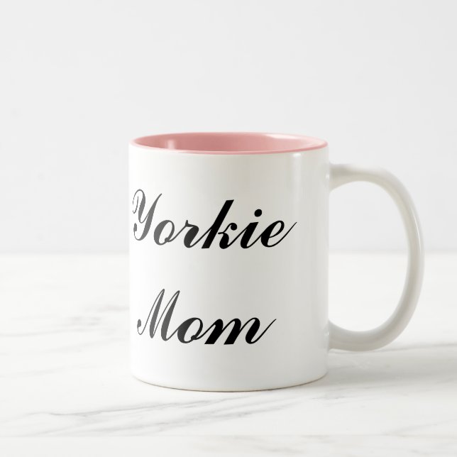 Yorkie Mum Mug (Right)
