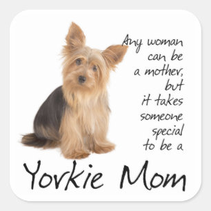 Yorkie Mum Stickers