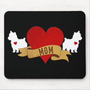 Yorkie Mum [Tattoo style] Mouse Pad