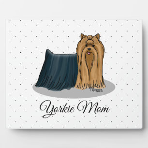 Yorkie Mum (Yorkshire Terrier Mum) Cute Plaque