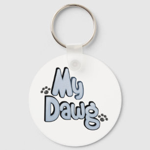 Yorkie-My Dawg Key Ring
