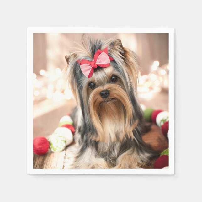 Yorkie Napkins (Front)