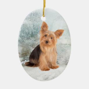 Yorkie Ornament