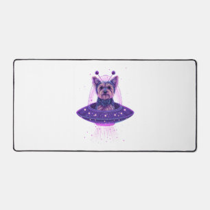 Yorkie � Out-of-This-World Dog Desk Mat