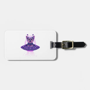 Yorkie � Out-of-This-World Dog Luggage Tag