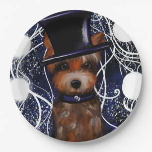 YORKIE PAPER PLATE