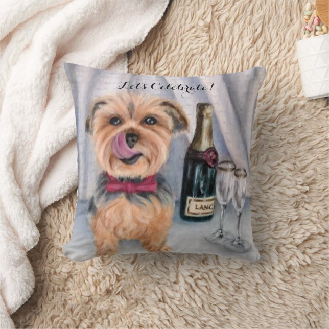 Yorkie Pillow (Blanket)