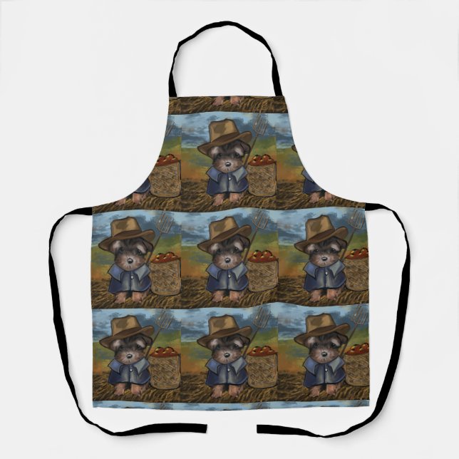 Yorkie Poo Apron (Front)