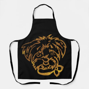 Yorkie Poo  Apron