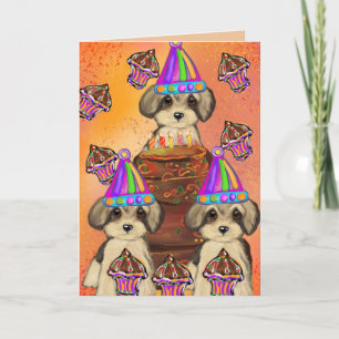 Yorkie Poo Card