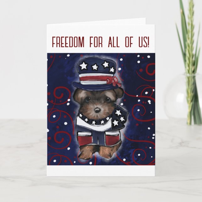 Yorkie Poo Card (Front)