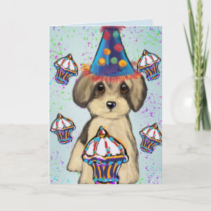 Yorkie Poo Card