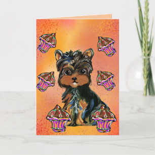 Yorkie Poo Card