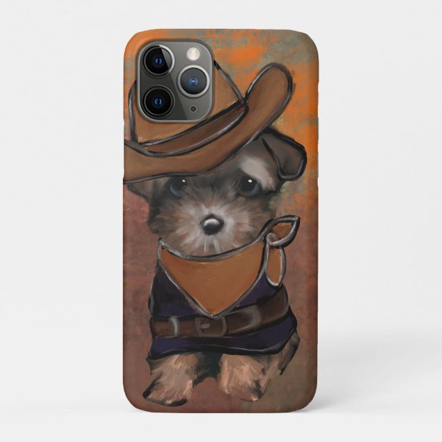 Yorkie Poo Case-Mate iPhone Case (Back)