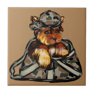 YORKIE POO CERAMIC TILE