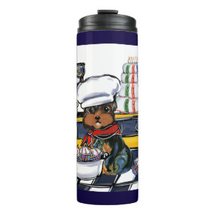 Yorkie Poo chef Thermal Tumbler