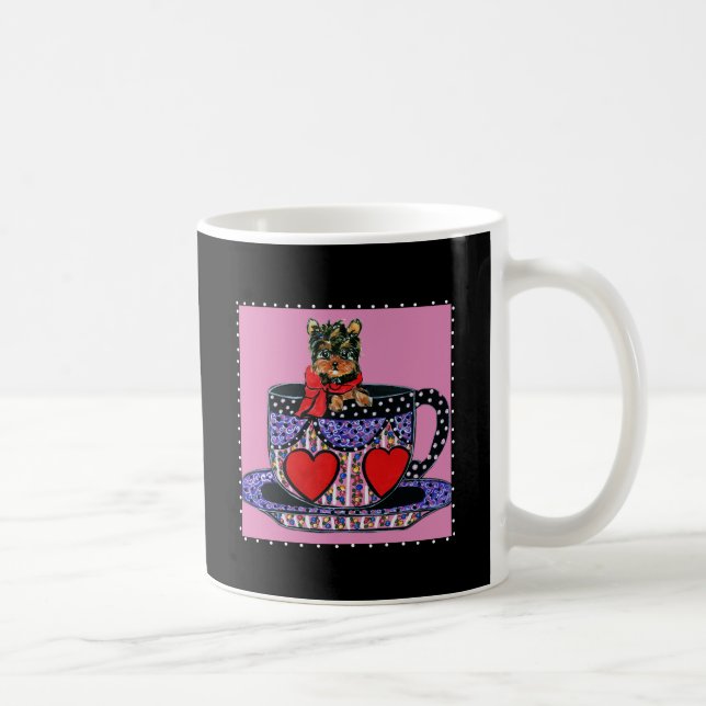 Yorkie Poo Coffee Mug (Right)