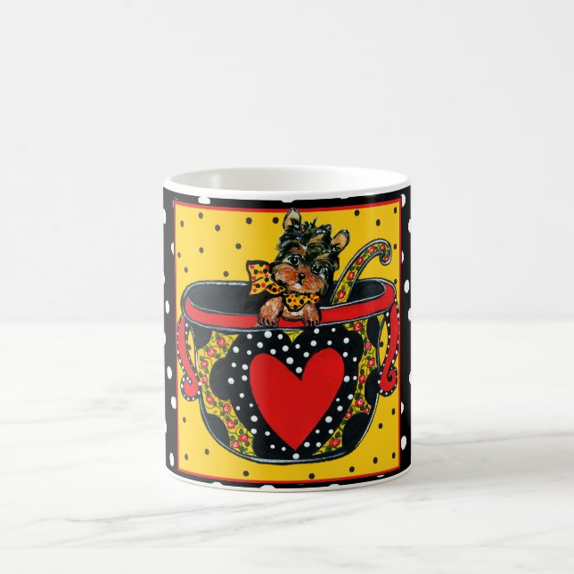 Yorkie Poo Coffee Mug (Center)