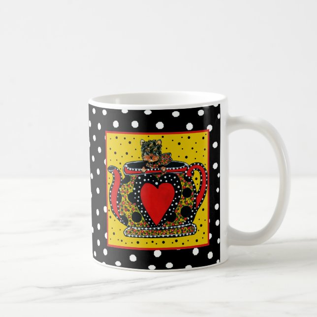 Yorkie Poo Coffee Mug (Right)