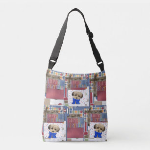 YORKIE POO  CROSSBODY BAG