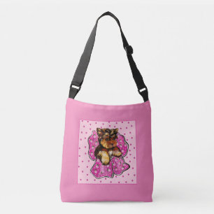 Yorkie poo crossbody bag